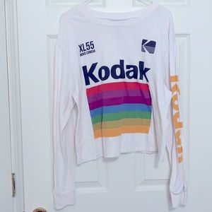 Vintage XXL Kodak Long Sleeve Shirt